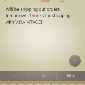 Thank you for shopping